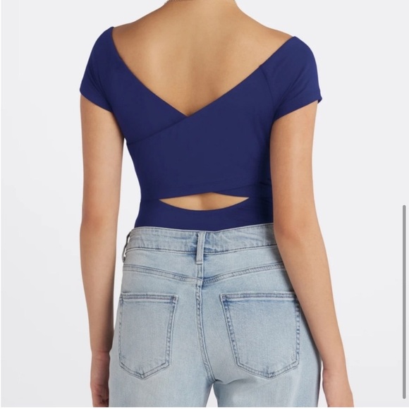 Lush Sammi Cut Leopard Print Bodysuit (Med) - Picture 3 of 7